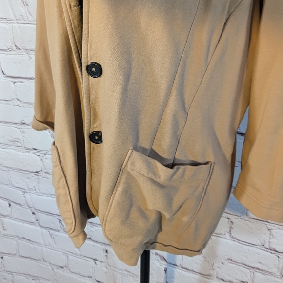 Liz Claiborne khaki blazer - Picture 3 of 5